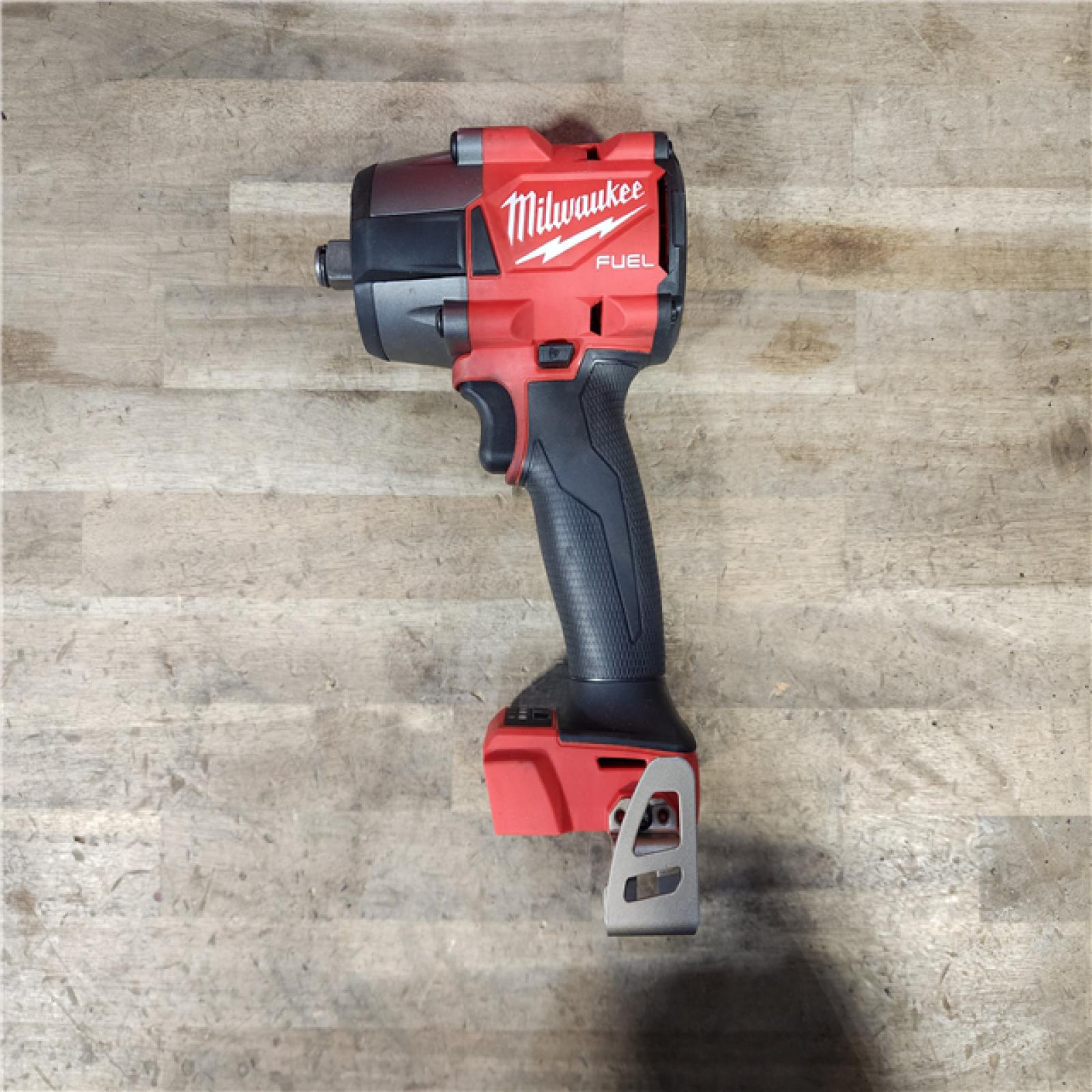HOUSTON LOCATION - AS-IS Milwaukee 2962-20 M18 18V Fuel 1/2 Mid-Torque Impact Wrench Cordless Lithium-Ion Brushless (Tool-Only)