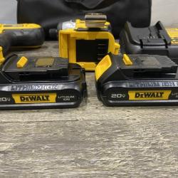 AS-IS DEWALT 20V MAX Cordless Drill/Impact 2 Tool Combo Kit