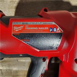HOUSTON LOCATION - AS-IS Milwaukee 2744-20 M18 FUEL 3-1/2 in. 18-Volt 21-Degree Lithium-Ion Brushless Cordless Framing Nailer (Tool-Only)