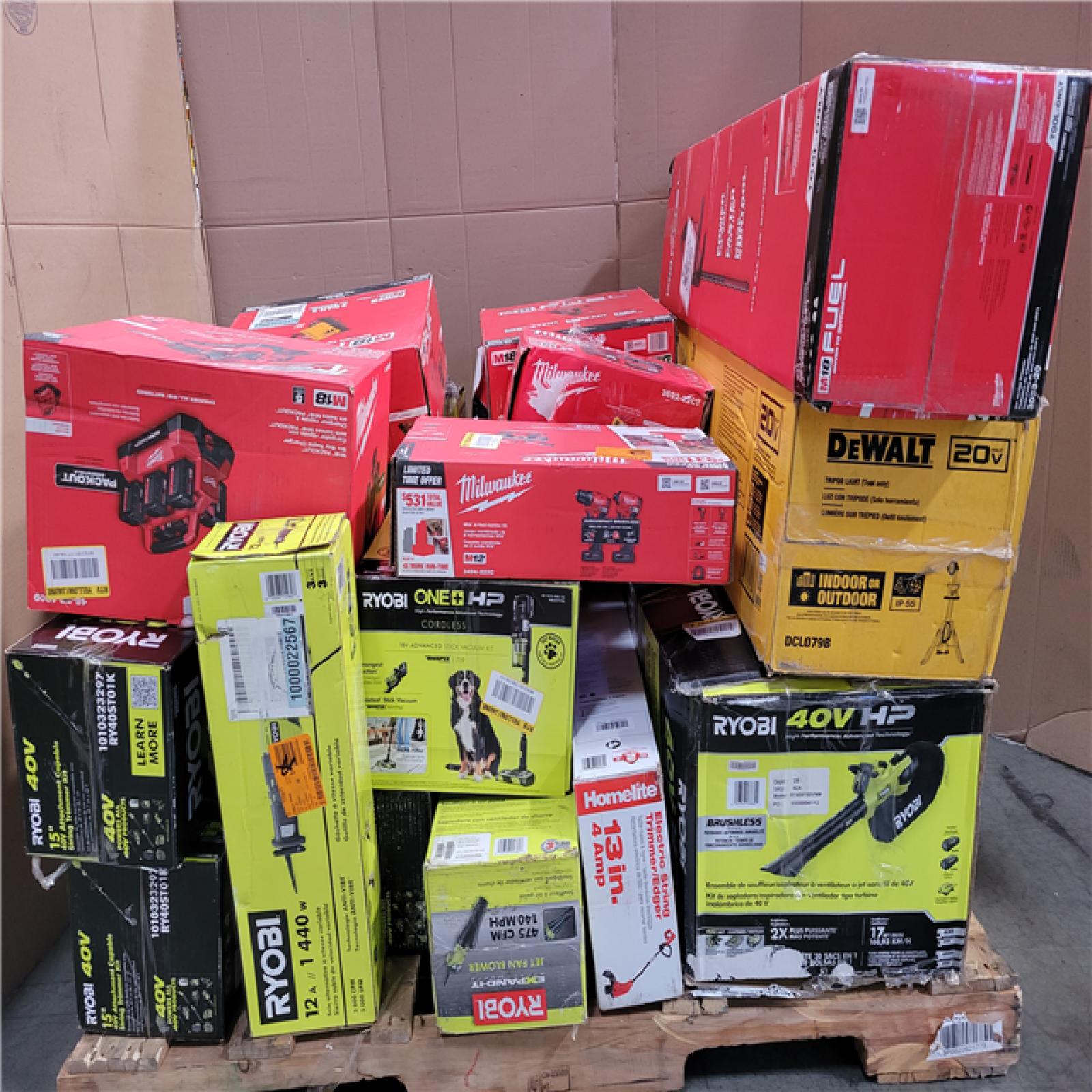 CALIFORNIA AS-IS TOOL PALLET