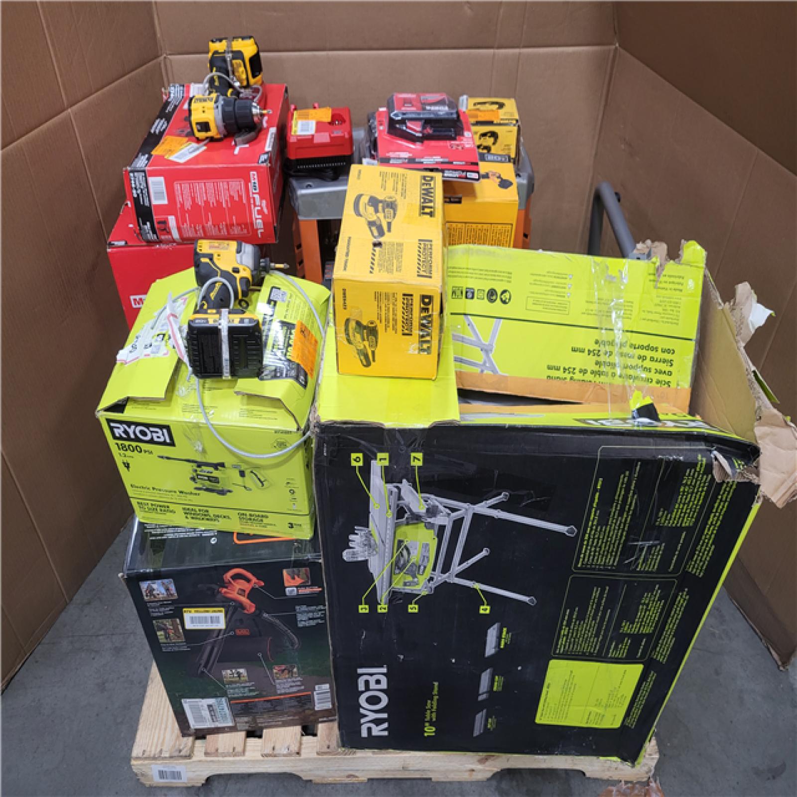 CALIFORNIA AS-IS TOOL PALLET