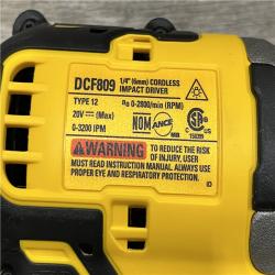 AS-IS DEWALT Atomic 20V Max Lithium-Ion Brushless Cordless Compact 1/4 in. Impact Driver Kit