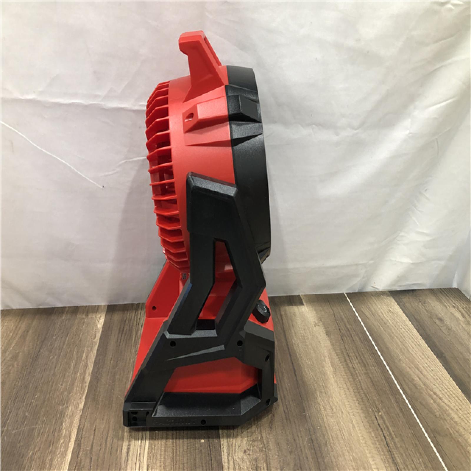 AS-IS Milwaukee 18-Volt Lithium-Ion Brushless Cordless PACKOUT Jobsite Fan (Tool-Only)