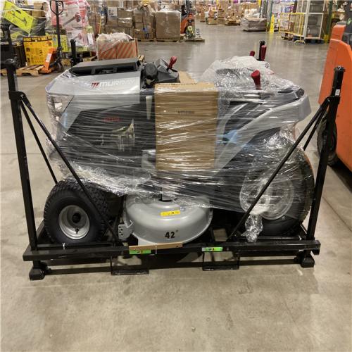 DALLAS LOCATION - Murray MT200 42 in. 19.0 HP 540cc EX1900 Series Briggs and Stratton Engine Automatic Gas Riding Lawn Tractor Mower