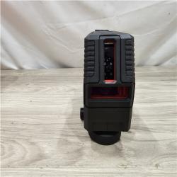 AS-IS Milwaukee Green 100 ft. Cross Line and Plumb Points Rechargeable Laser Level with REDLITHIUM Lithium-Ion