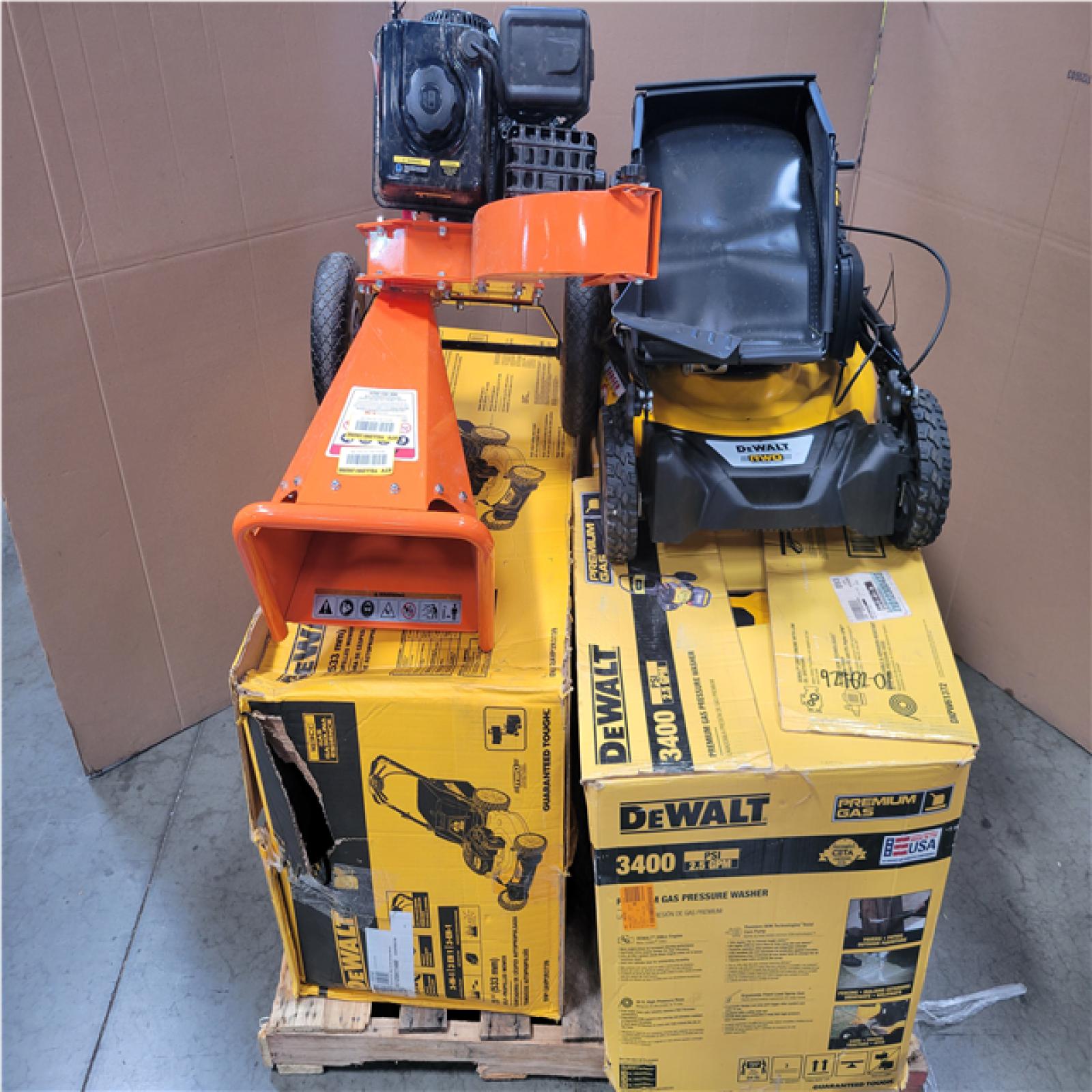 CALIFORNIA AS-IS OUTDOOR POWER EQUIPMENT
