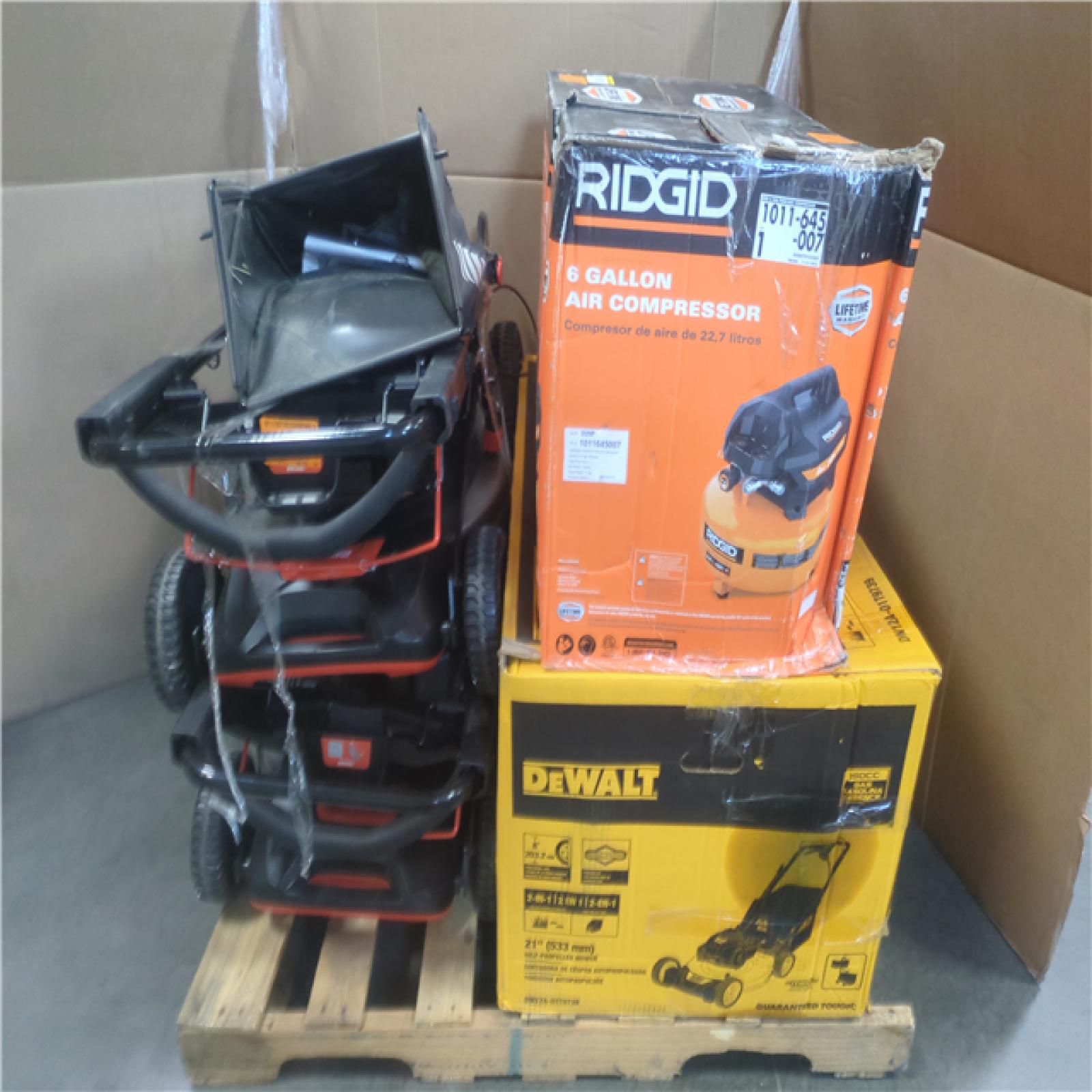 California AS-IS OUTDOOR POWER EQUIPMENT