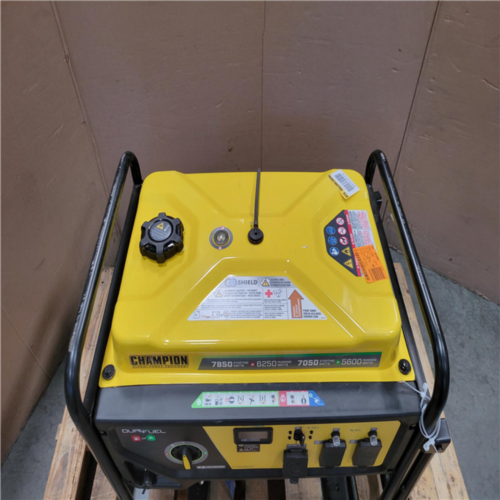 CALIFORNIA AS-IS CHAMPION PORTABLE GENERATOR
