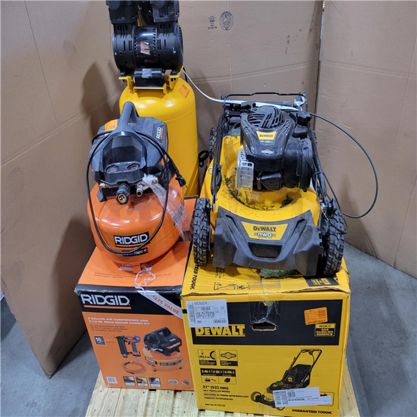 CALIFORNIA AS-IS OUTDOOR POWER EQUIPMENT
