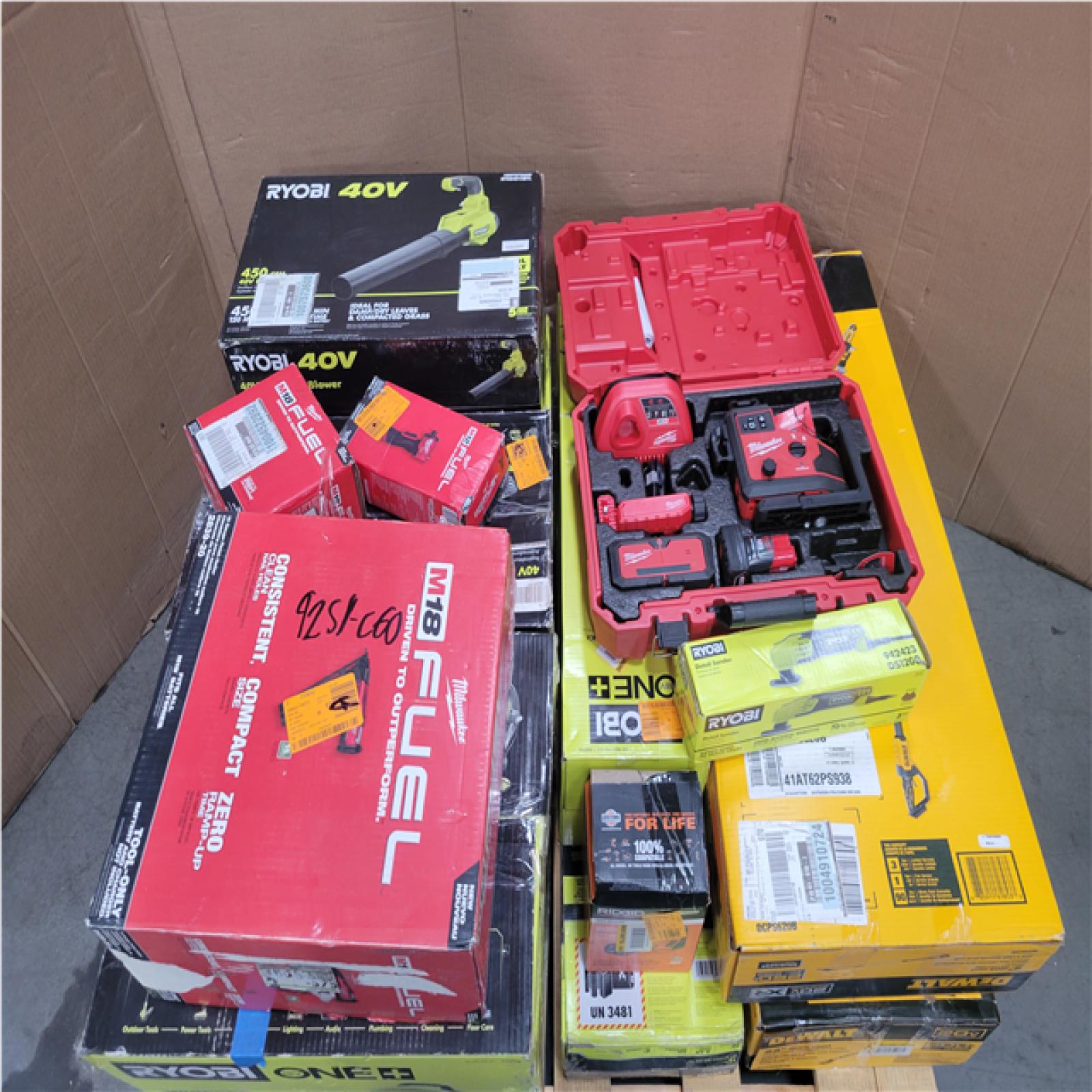 CALIFORNIA AS-IS TOOL PALLET