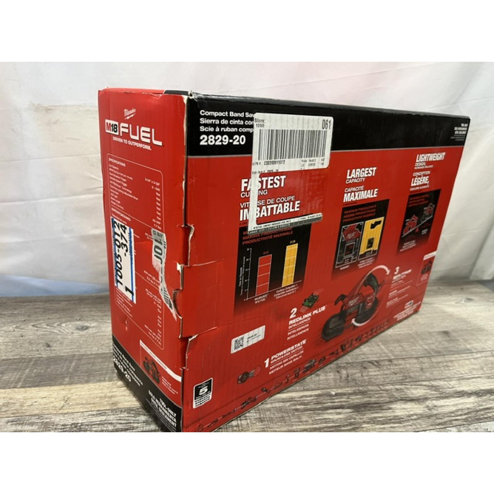 NEW - Milwaukee FUEL 18V Lithium-Ion Brushless Cordless Compact Bandsaw (Tool-Only)