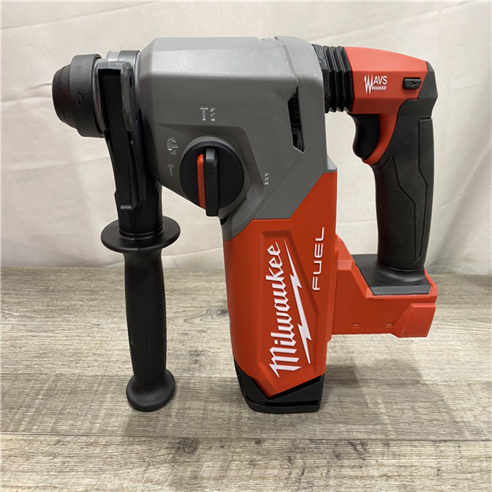 AS-IS Milwaukee  FUEL 18V Lithium-Ion Brushless Cordless 1 in. SDS-Plus Rotary Hammer (Tool-Only)
