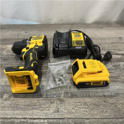 AS-IS DEWALT Atomic 20V Lithium-Ion Cordless Compact 1/2 in. Drill/Driver Kit