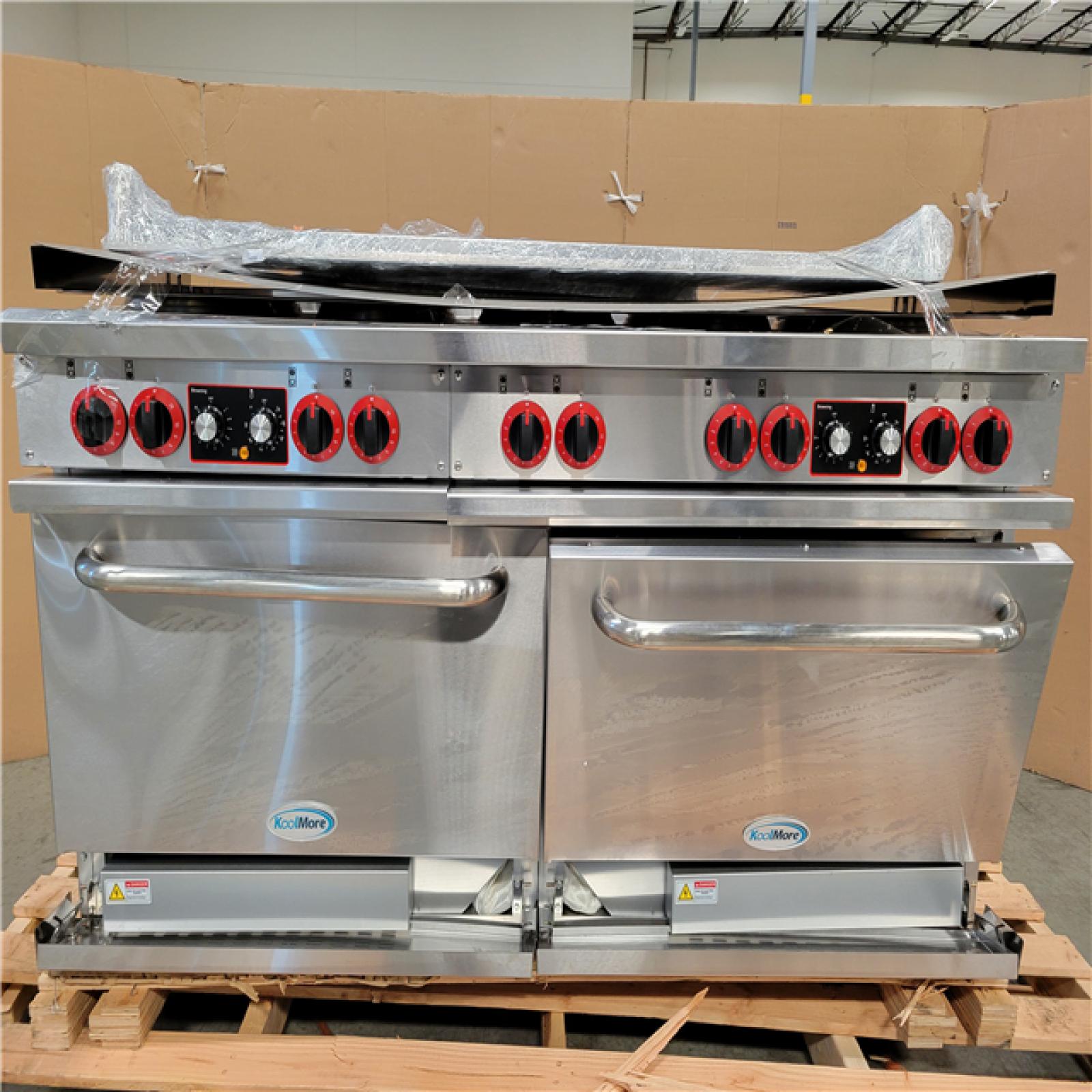 California AS-IS Koolmore Commercial Electric Range with Oven