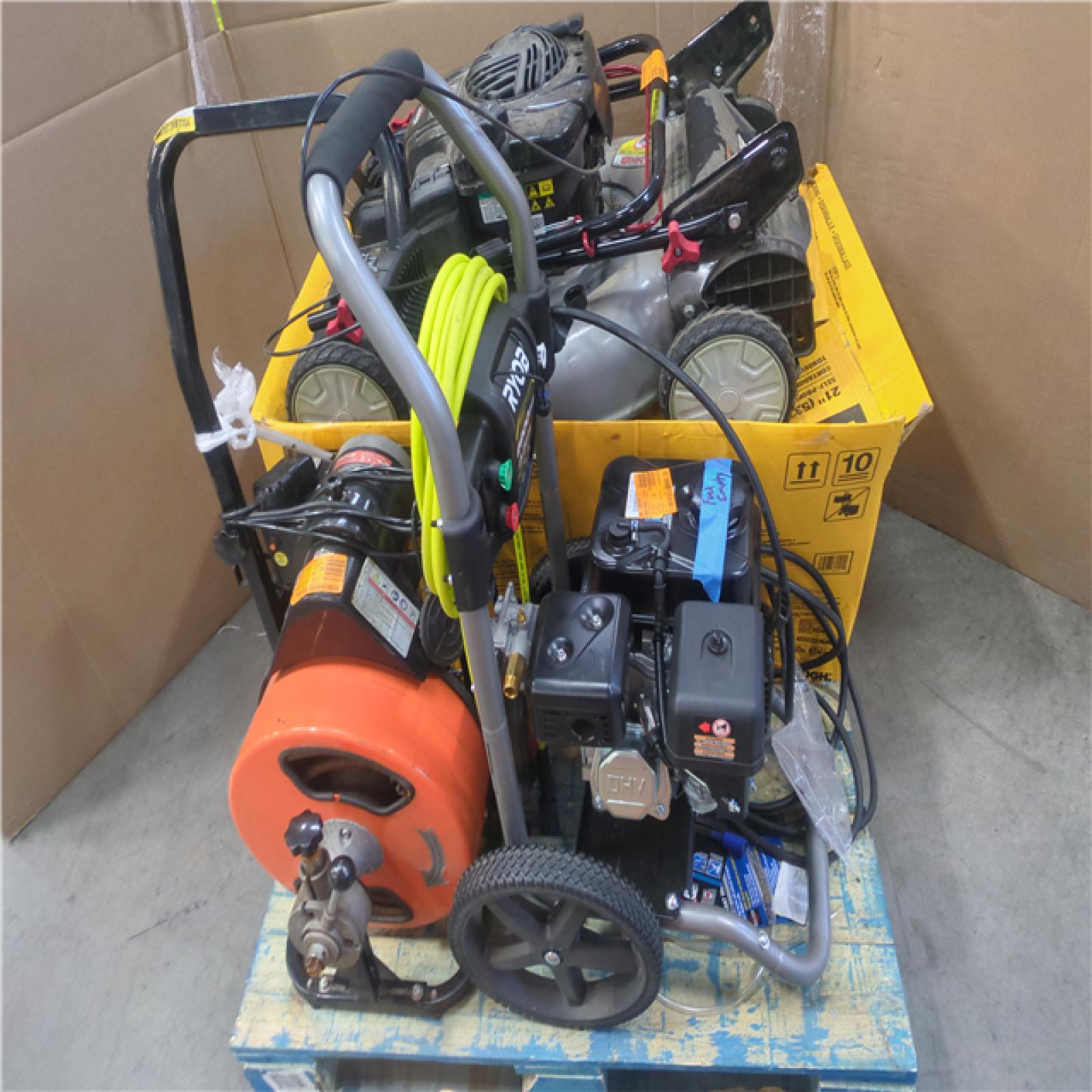 CALIFORNIA AS-IS OUTDOOR POWER EQUIPMENT