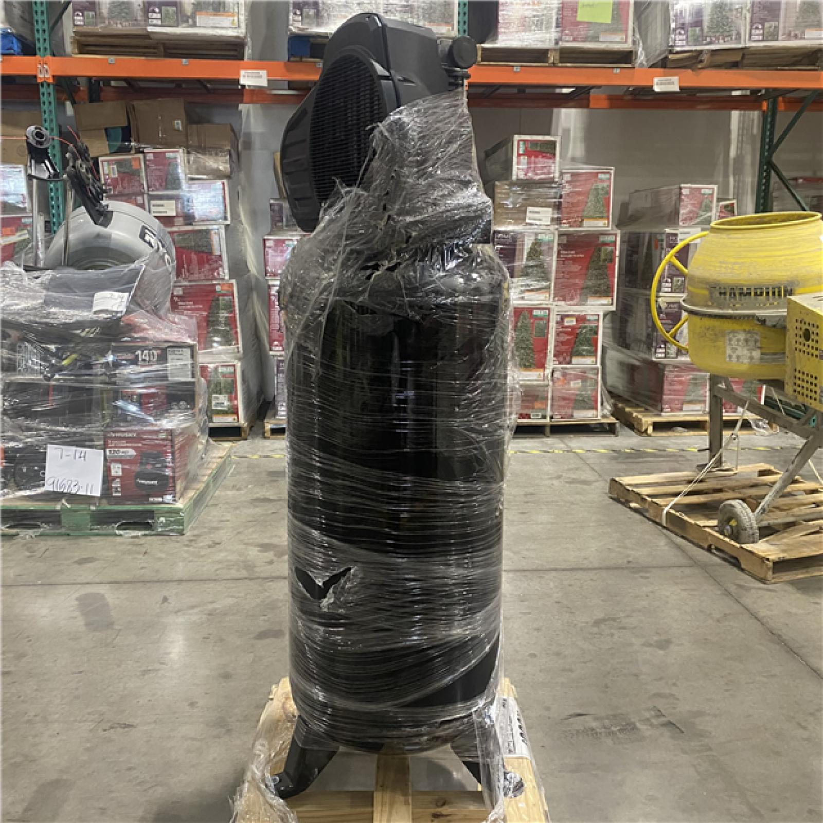 Dallas Location - As-Is Husky 60 Gal. 3.7 HP 1-Phase 175 PSI Stationary Electric Air Compressor