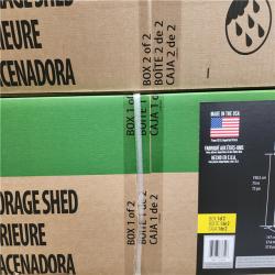 Phoenix Location AS-IS Lifetime 8 ft. W x 5 ft. D Modern Resin Shed (40 sq. ft.) (Complete)