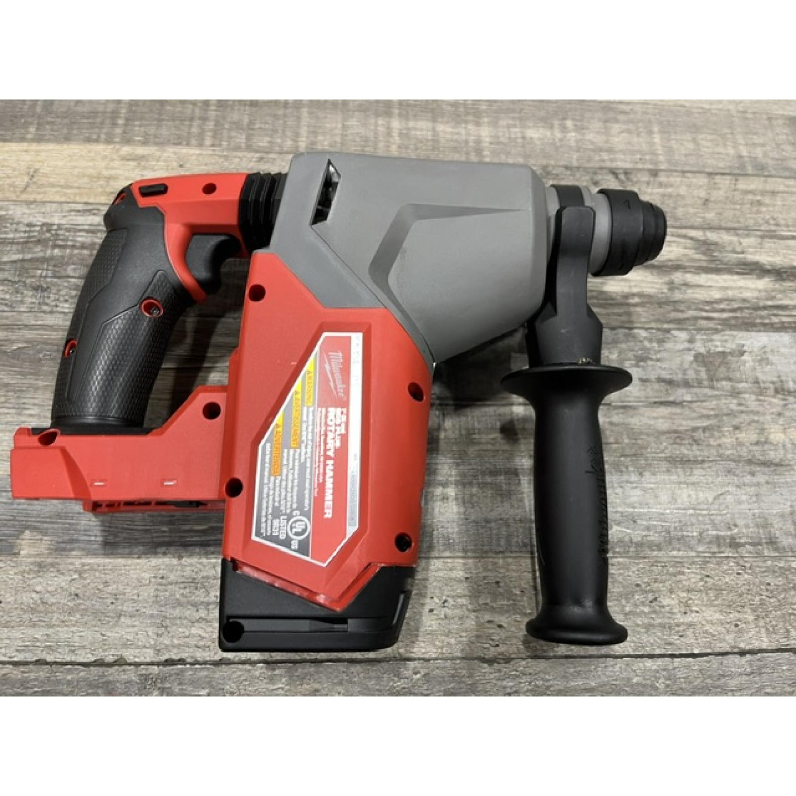 AS-IS Milwaukee  FUEL 18V Lithium-Ion Brushless Cordless 1 in. SDS-Plus Rotary Hammer (Tool-Only)