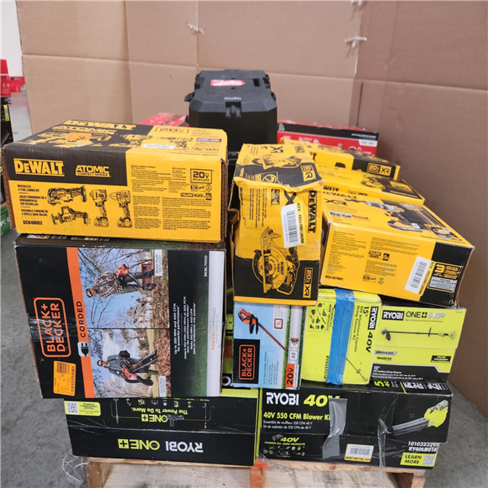 CALIFORNIA AS-IS TOOL PALLET