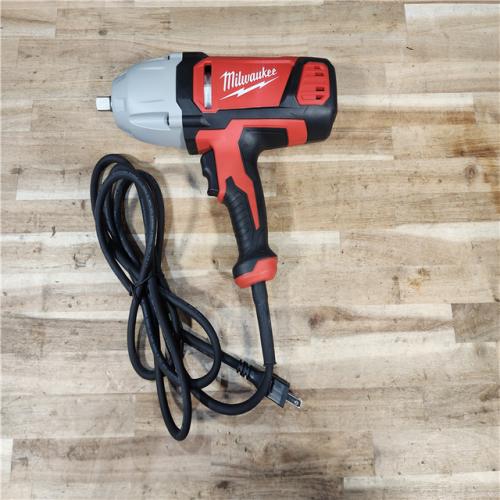 HOUSTON LOCATION - AS-IS Milwaukee 1/2 in. Impact Wrench with Rocker Switch and Detent Pin Socket Retention