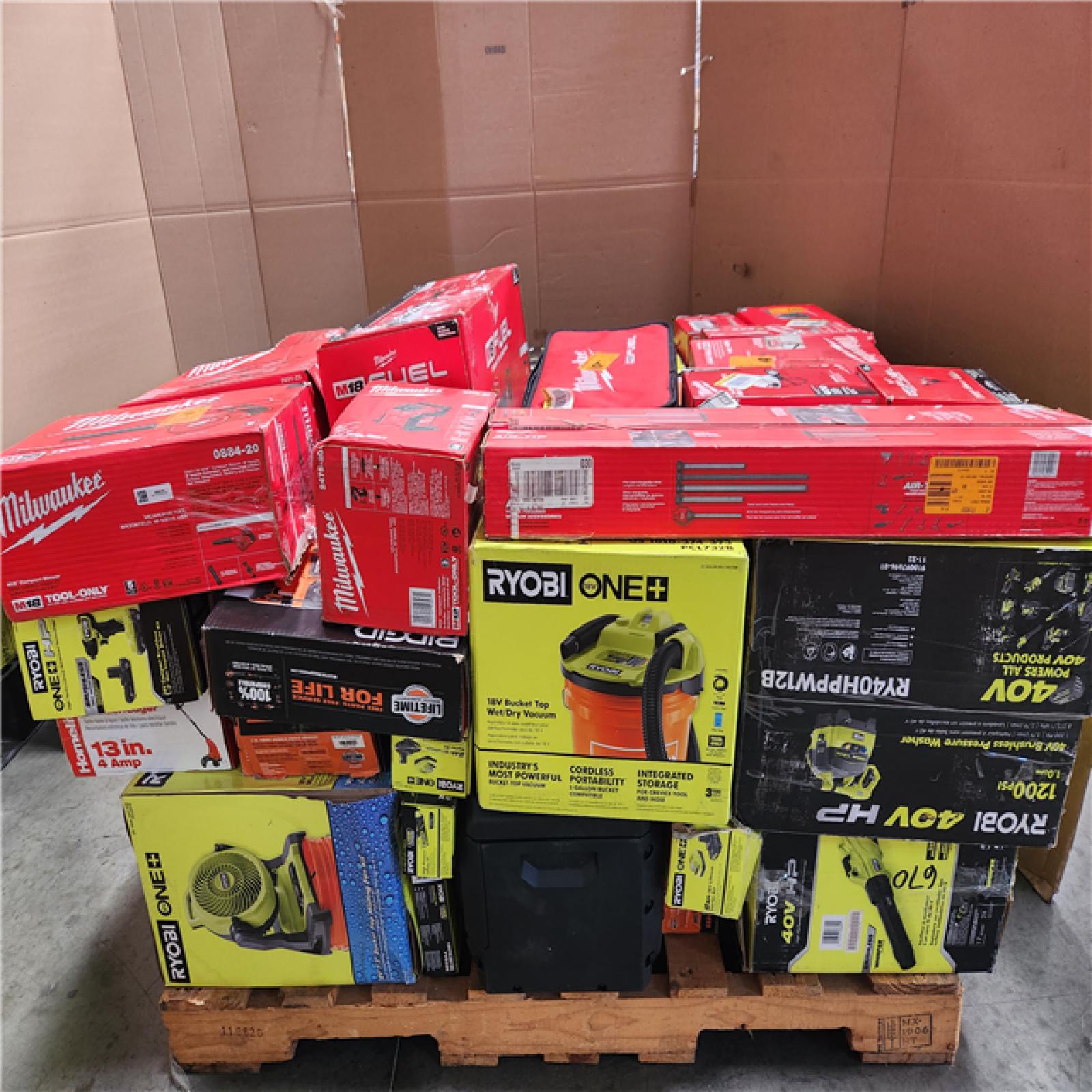 CALIFORNIA AS-IS TOOL PALLET