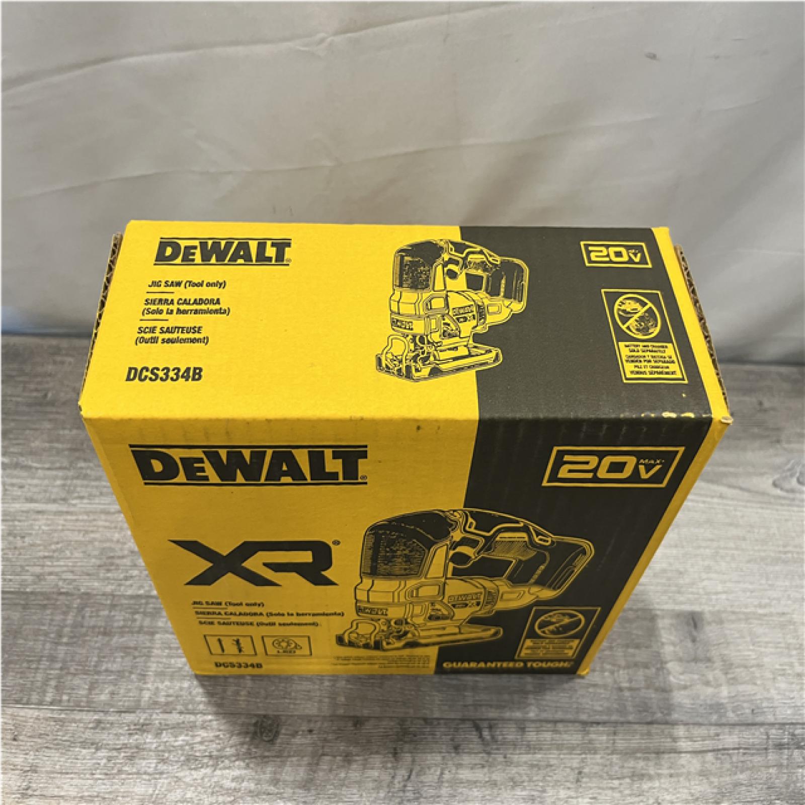 NEW - DEWALT 20V MAX XR Cordless Brushless Jigsaw (Tool Only)