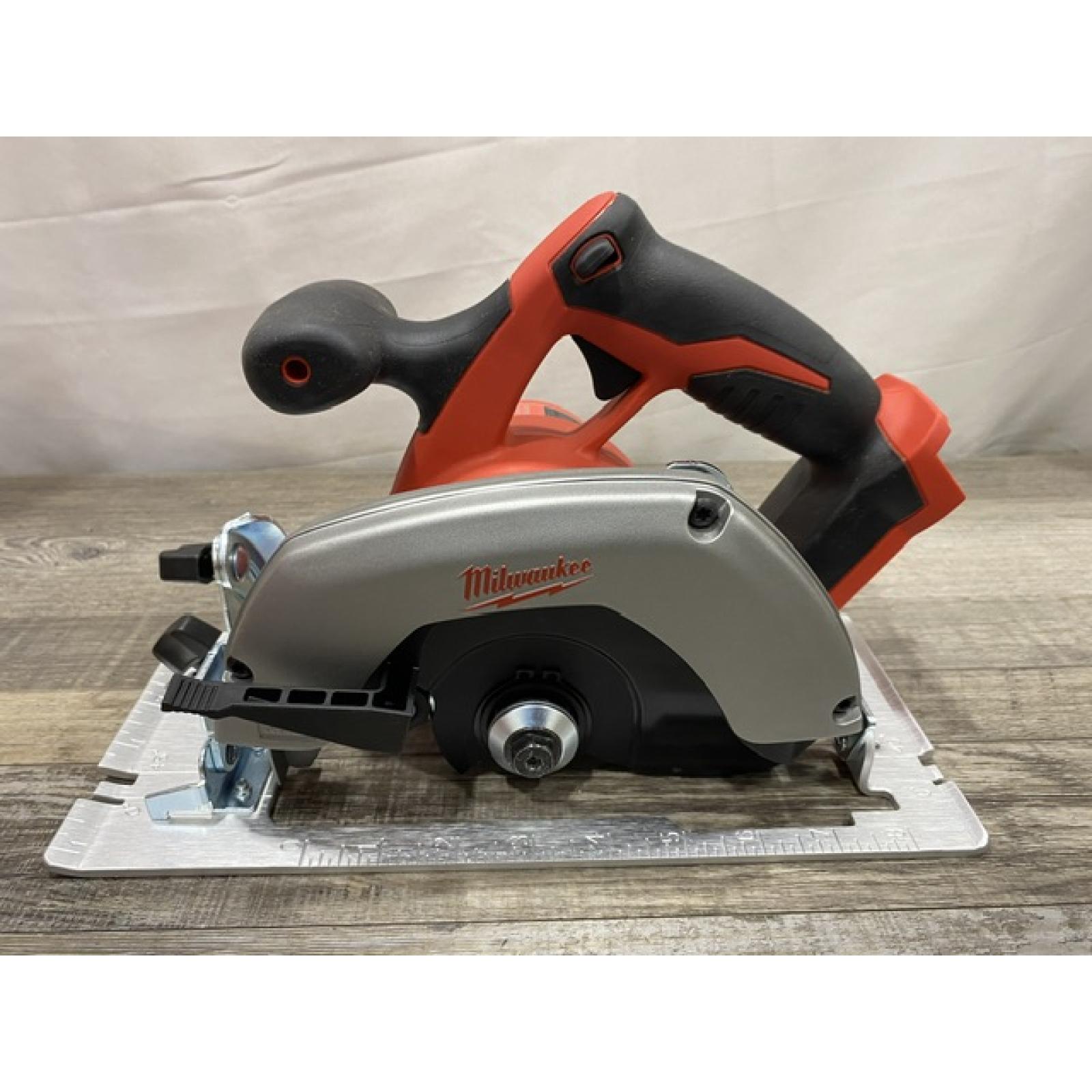 AS-IS Milwaukee 18V Lithium-Ion Cordless 6-1/2 in. Circular Saw (Tool-Only)