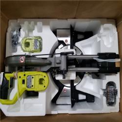California NEW Ryobi One+ 18V Brushless 10 Sliding Compound Miter Saw Kit