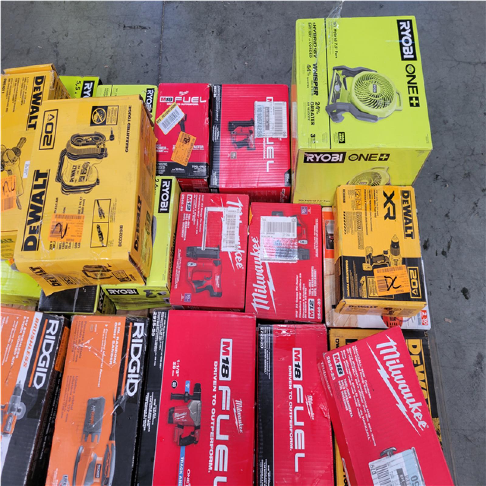 CALIFORNIA AS-IS TOOL PALLET