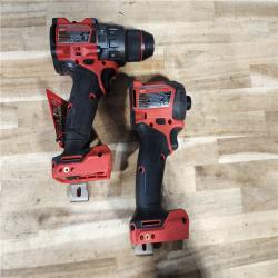 HOUSTON LOCATION - AS-IS MILWAUKEE 2 TOOL COMBO KIT W/ (2) BATTERY & CHARGER
