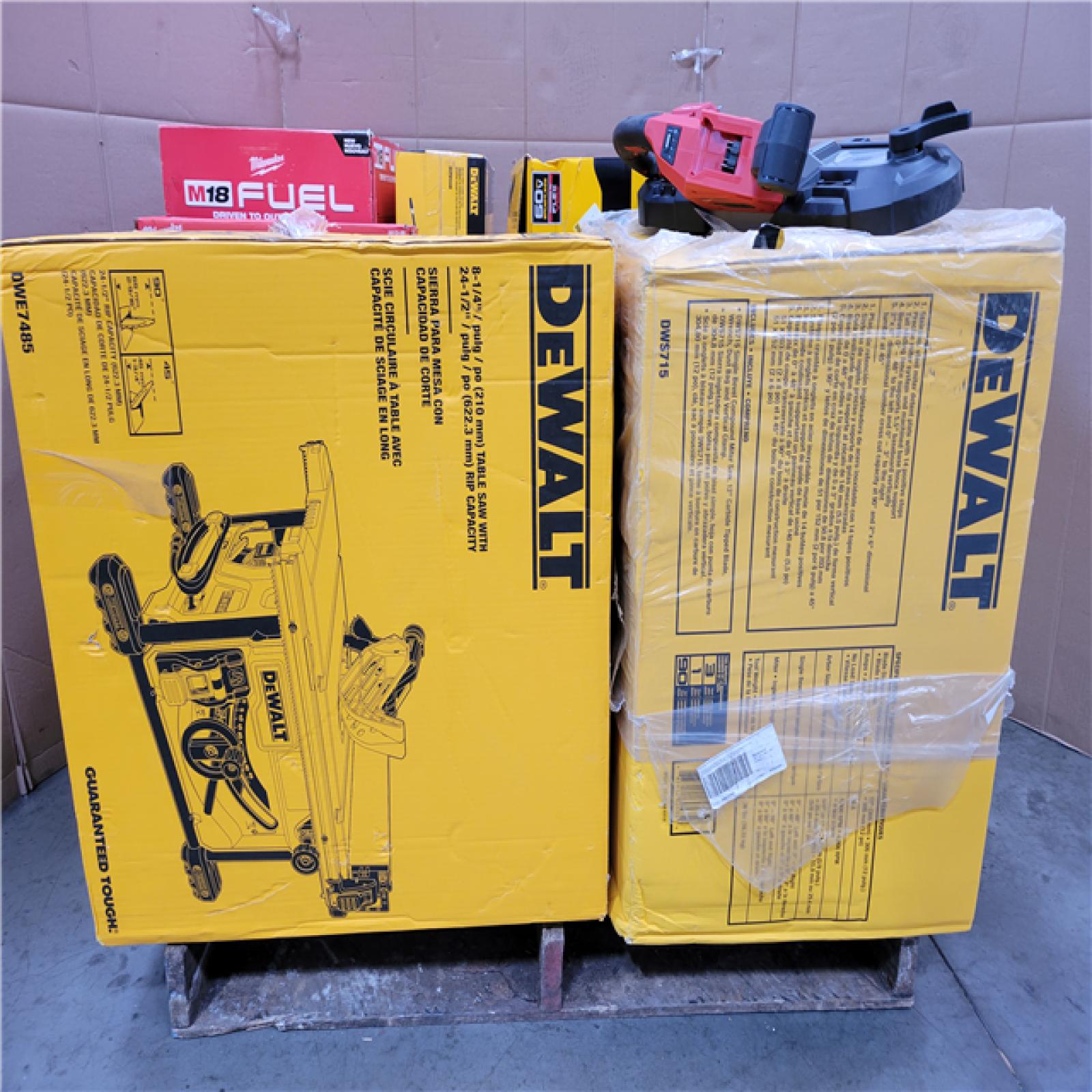 CALIFORNIA AS-IS TOOL PALLET