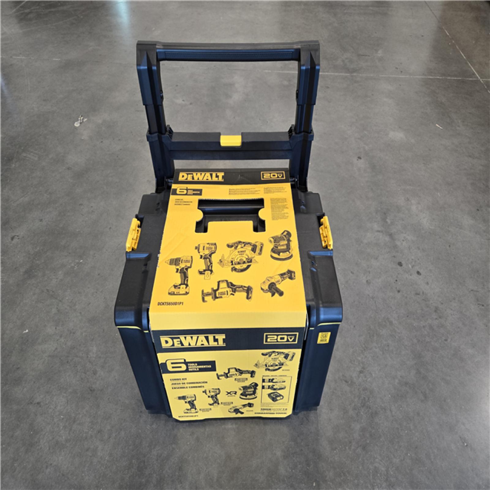 NEW!- DEWALT 20V Lithium-Ion Cordless 6-Tool Combo Kit