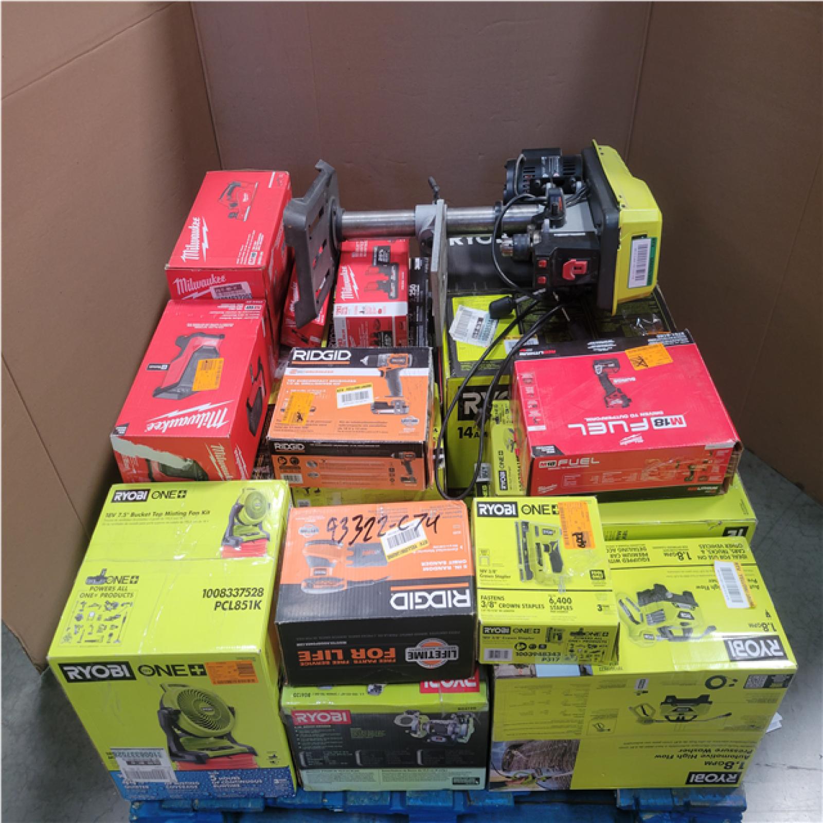 CALIFORNIA AS-IS TOOL PALLET