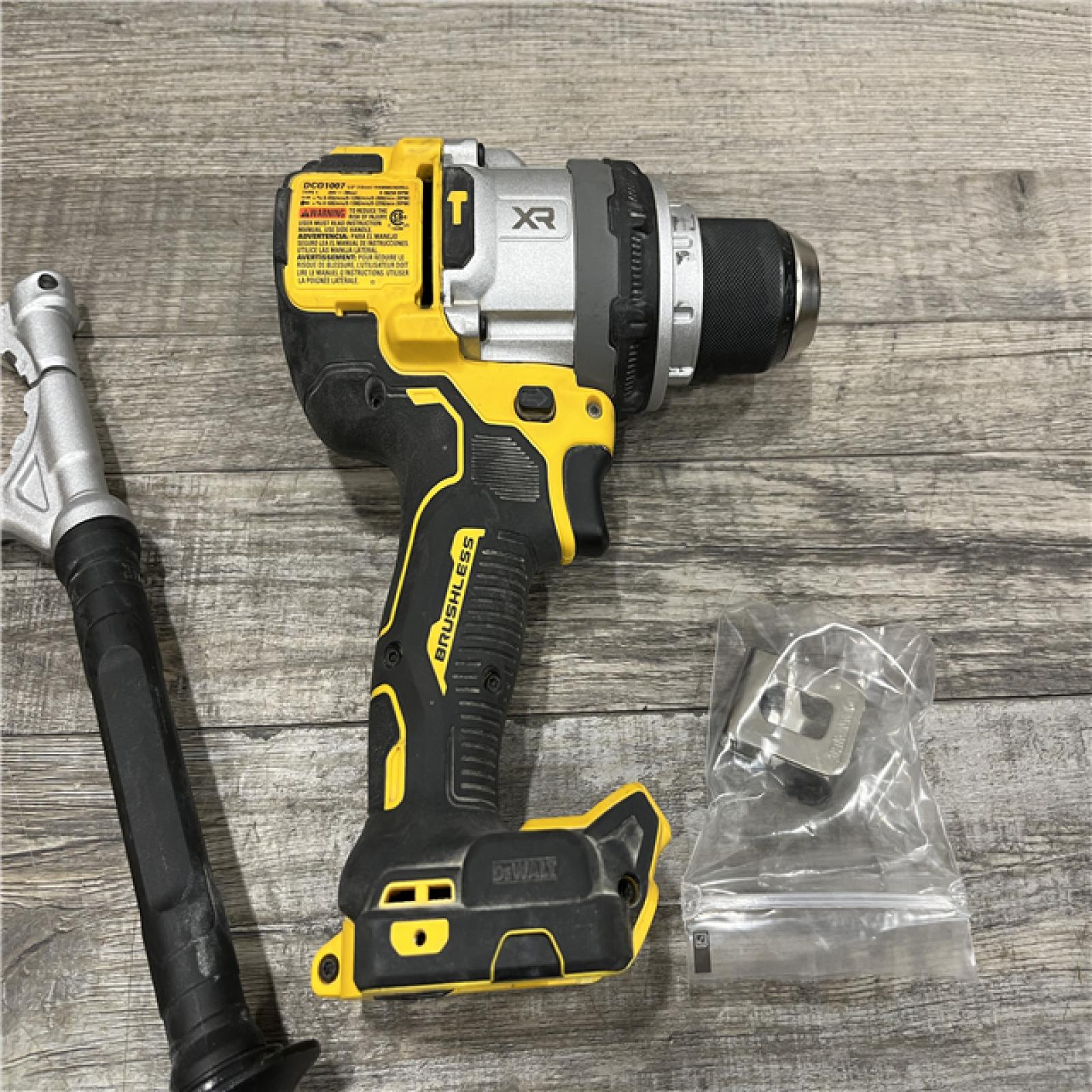 AS-IS DEWALT 20V MAX Brushless Cordless 1/2 3-Speed Hammer Drill (Tool-Only)