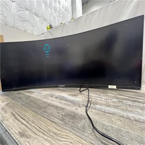 AS-IS Samsung Commercial Display 49 CHG90 QLED Gaming Monitor C49HG90DMN