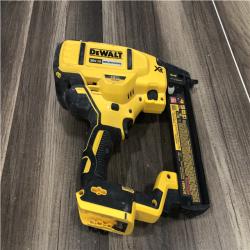 AS-IS DEWALT 20V MAX XR Lithium-Ion Cordless 18-Gauge Narrow Crown Stapler Kit
