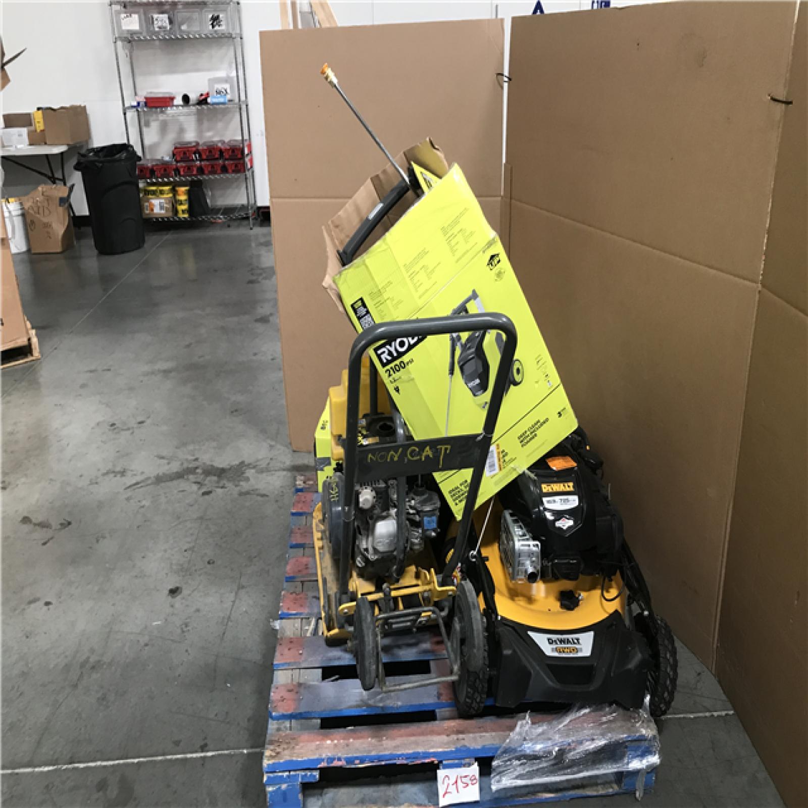 CALIFORNIA AS-IS OUTDOOR POWER EQUIPMENT