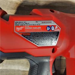 HOUSTON LOCATION - AS-IS (APPEARS LIKE NEW) Milwaukee 2841-20 18V Cordless Gen II 16 Gauge Angled Finish Nailer (Tool Only)