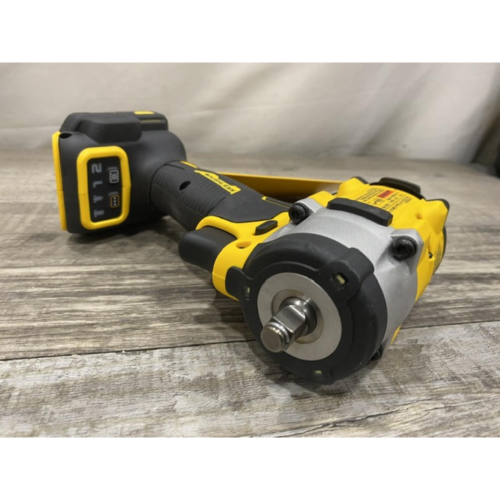 AS-IS DEWALT ATOMIC 20V MAX Cordless Brushless 3/8 in.Variable Speed Impact Wrench (Tool Only)