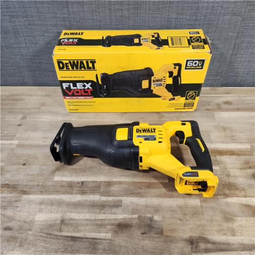 HOUSTON LOCATION - AS-IS DeWalt DCS389B FLEXVOLT 60V MAX Cordless Brushless Reciprocating Saw (Tool-Only)