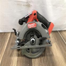 AS-IS Milwaukee FUEL 18V Lithium-Ion Brushless Cordless 6-1/2 in. Circular Saw (Tool-Only)