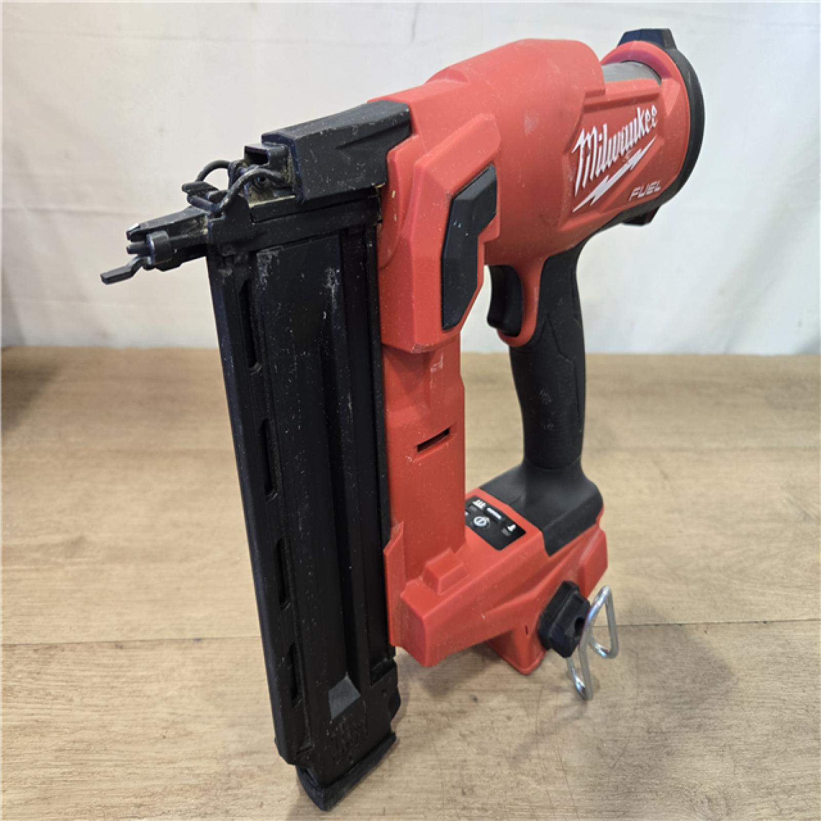 AS-IS Milwaukee FUEL 18-Volt Lithium-Ion Brushless Cordless Gen II 18-Gauge Brad Nailer (Tool-Only)