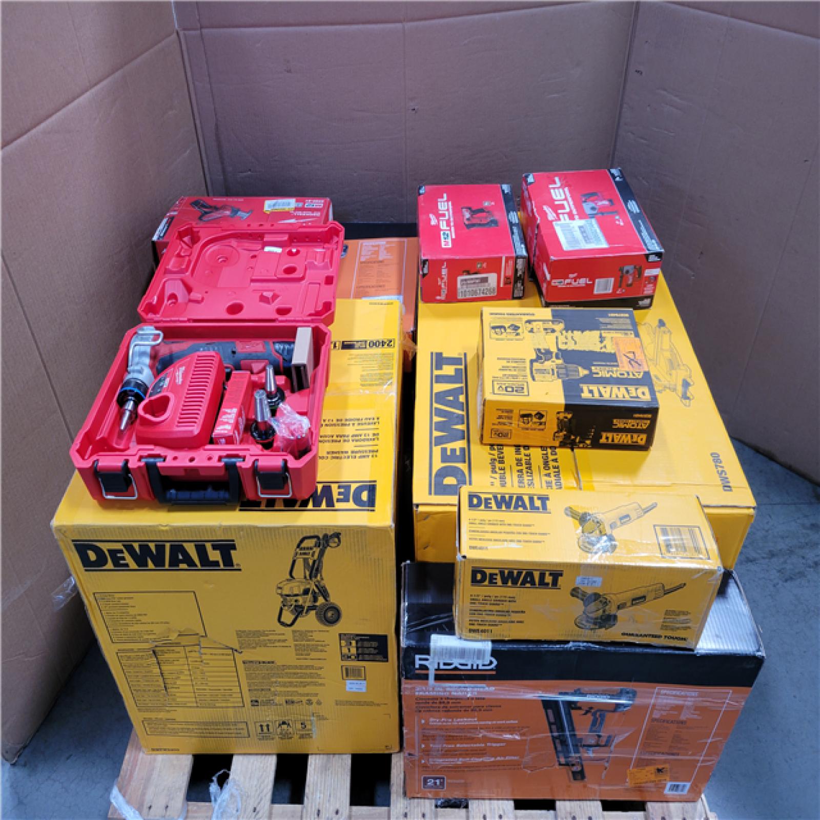 CALIFORNIA AS-IS TOOL PALLET
