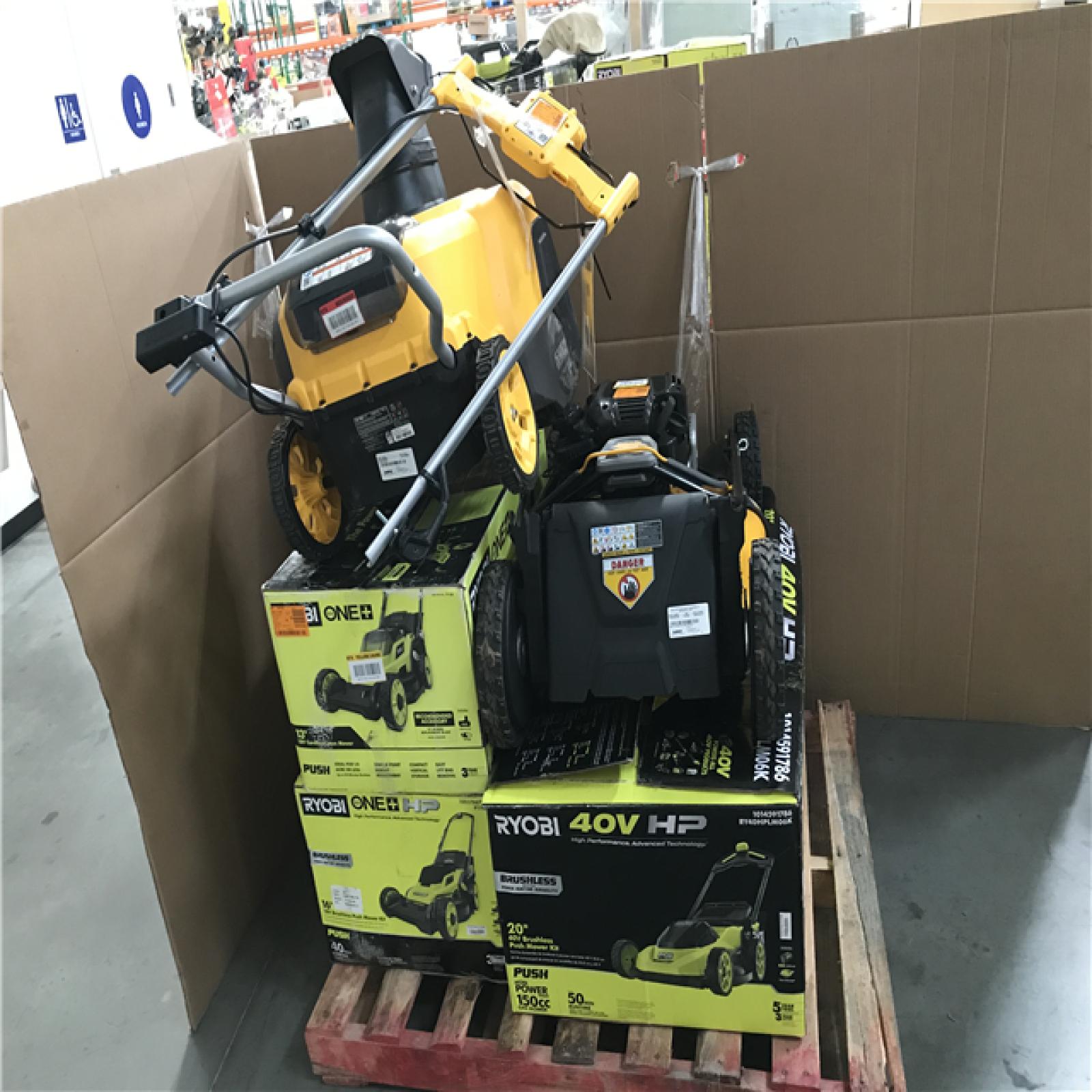 CALIFORNIA AS-IS OUTDOOR POWER EQUIPMENT