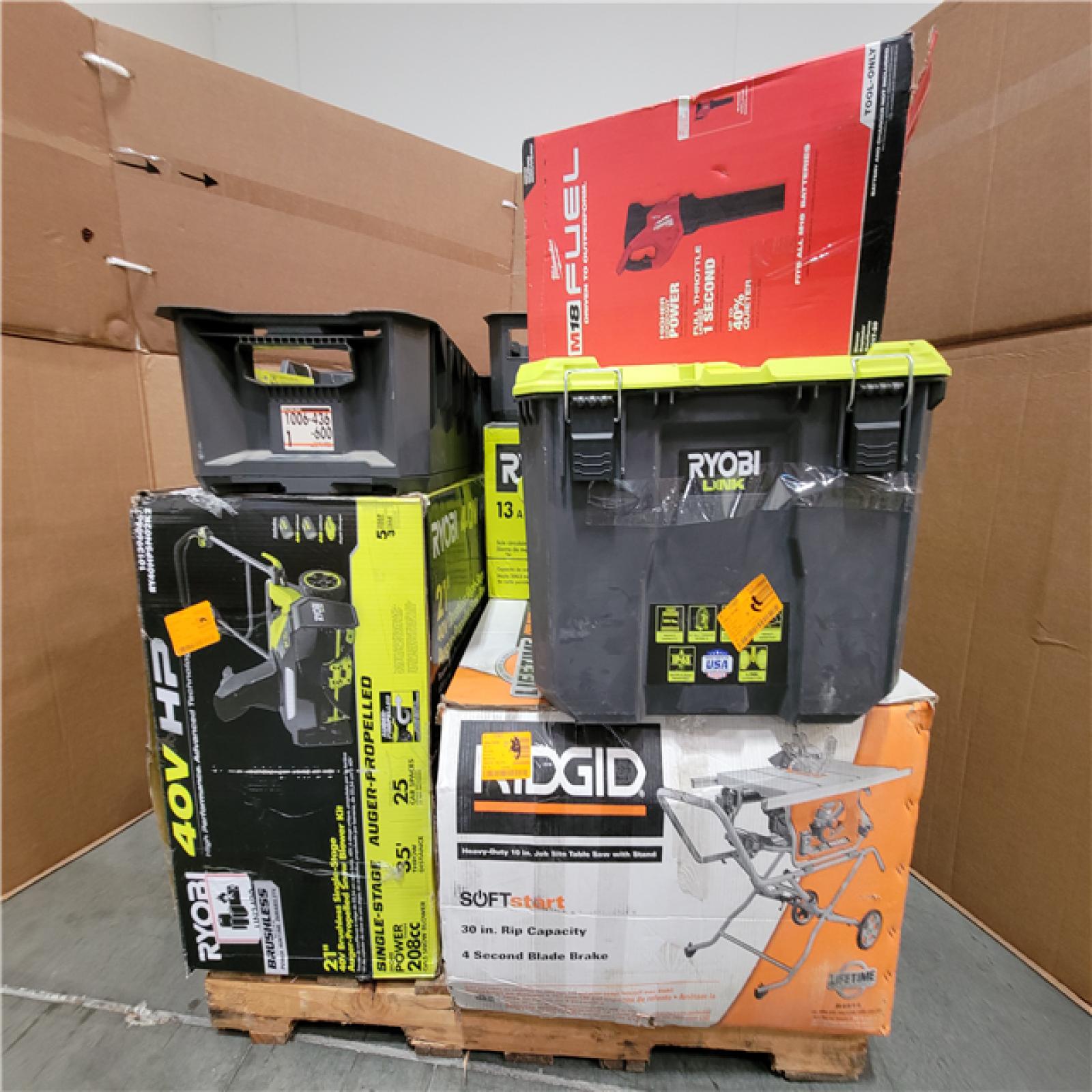 CALIFORNIA AS-IS TOOL PALLET