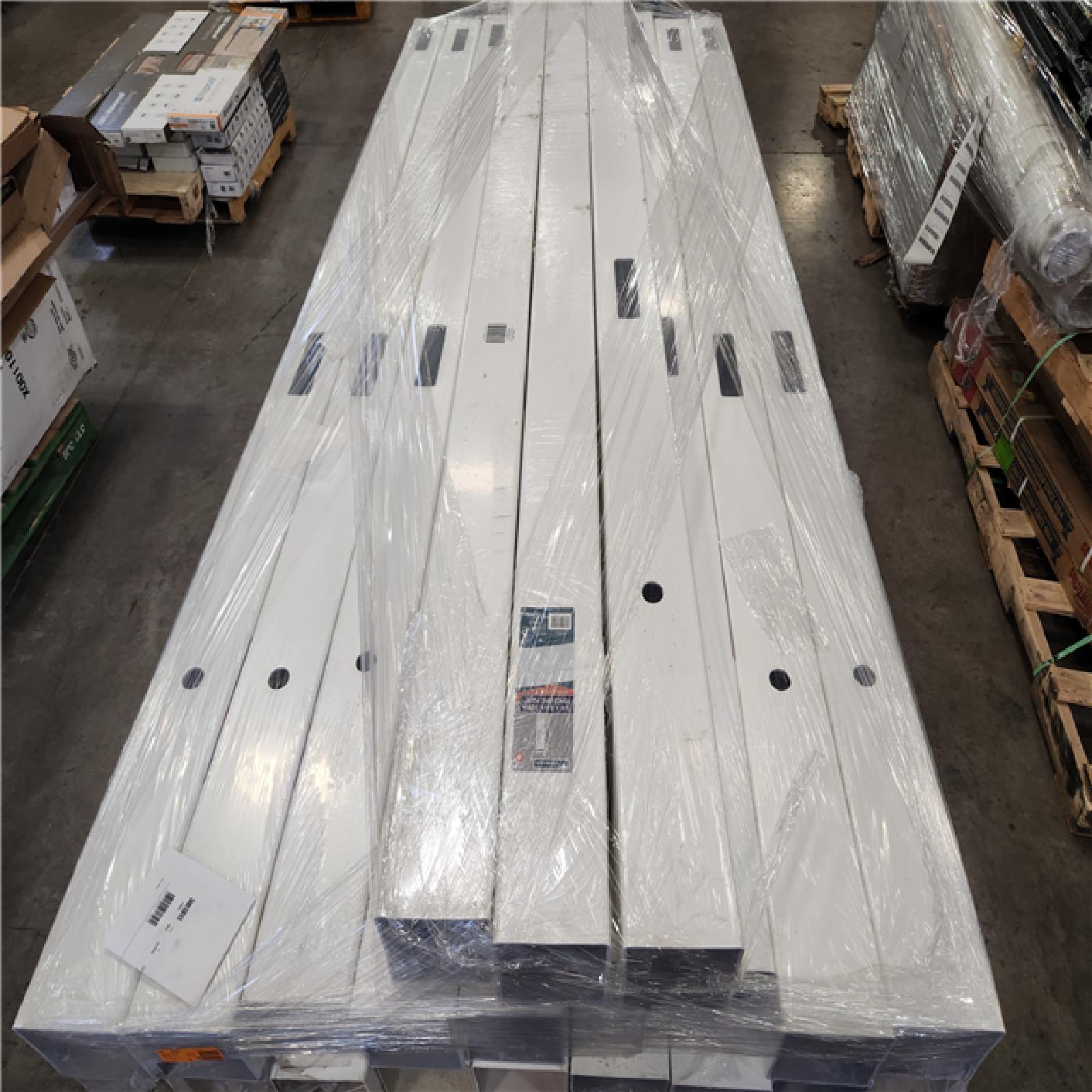 Phoenix Location Veranda 5 in. x 5 in. x 8 ft. White Vinyl Fence Post Pallet (57 Cases)