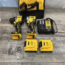 AS-IS DEWALT ATOMIC 20-Volt MAX Lithium-Ion Cordless Combo Kit