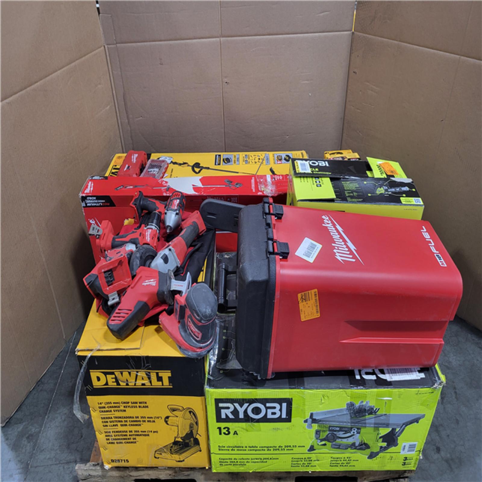 CALIFORNIA AS-IS TOOL PALLET