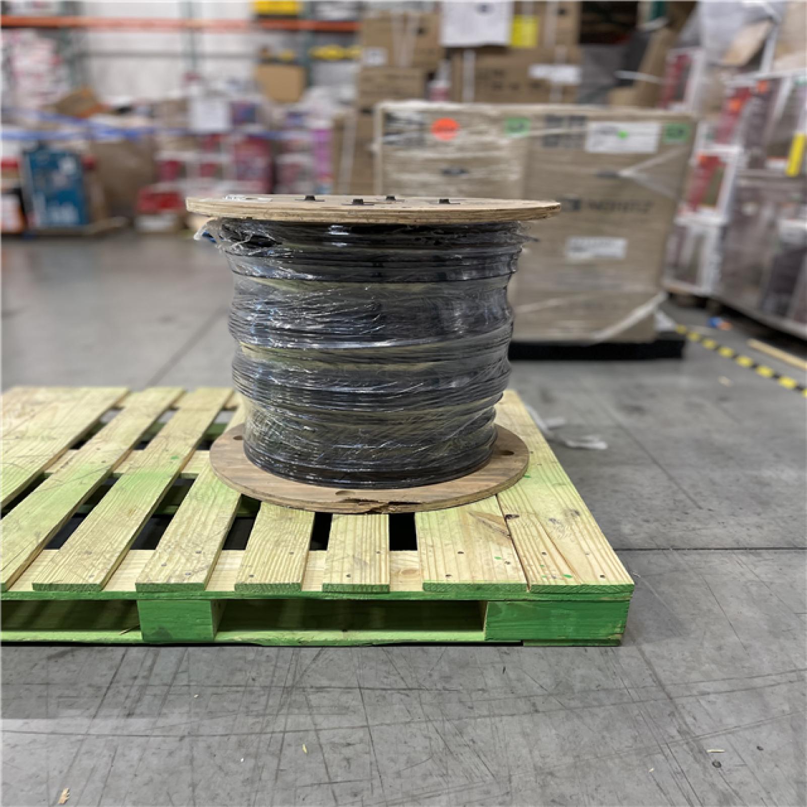 DALLAS LOCATION- SOUTHWIRE BLACK SIMPULL THHN2 COPPER WIRE SPOOL