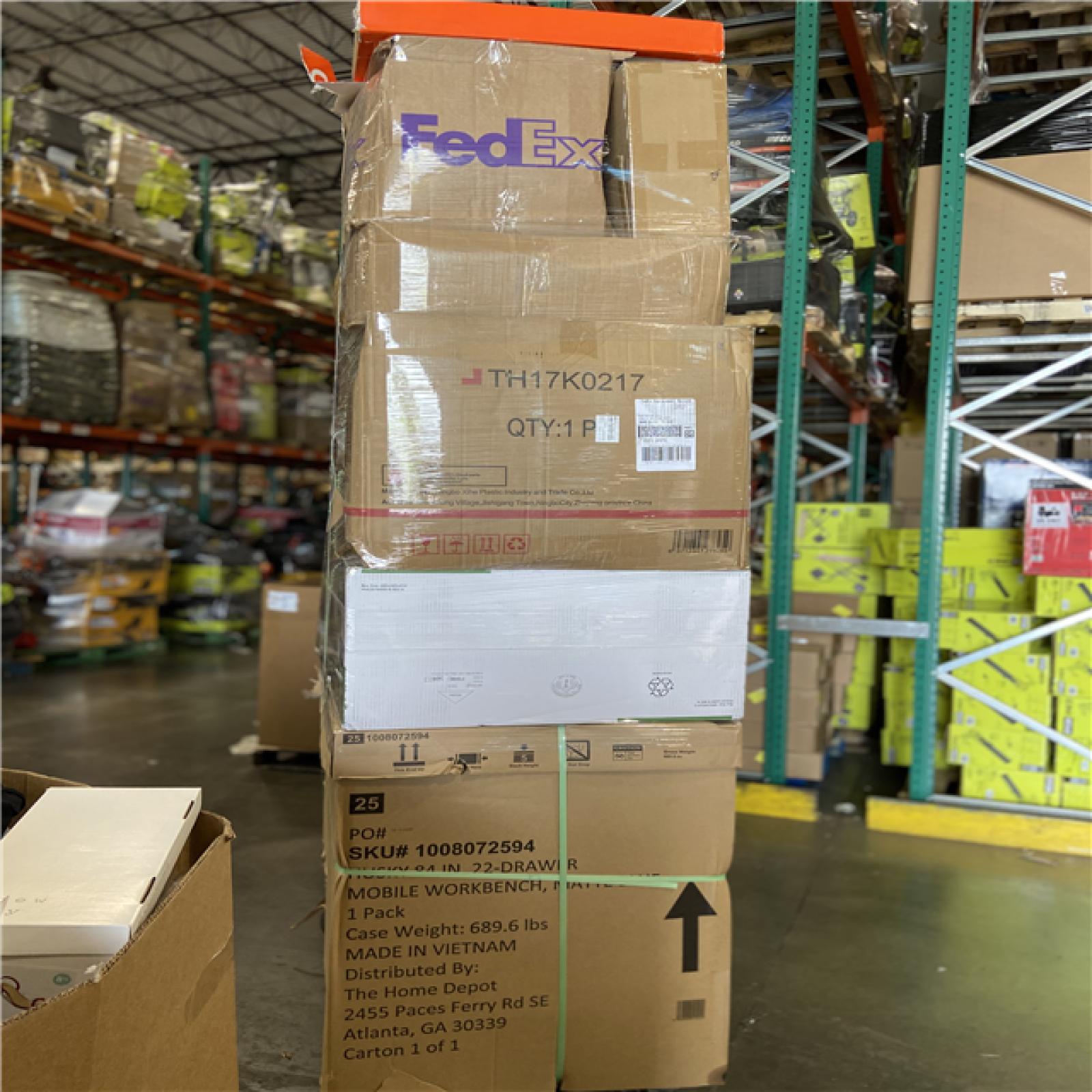 DALLAS LOCATION - AS-IS HOME IMPROVEMENT PALLET